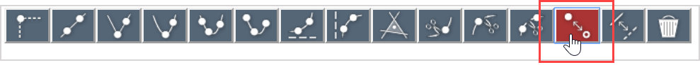 A selected Sketch Board toolbar tool appears highlighted in red.